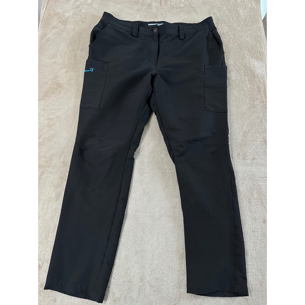 Amazon Luly Yang Collections Pants Women's Size‎ XL Black Polyester Spandex EUC